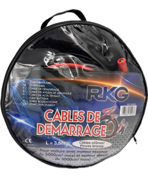 CABLE DE DEMARRAGE VL 25MM²