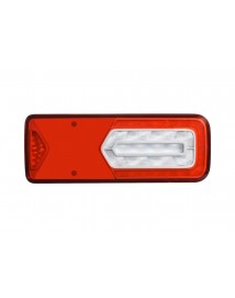 LC12 LED - Feu arrière LED Droit 24V, connecteurs additionnels