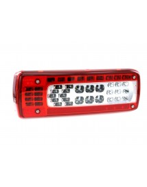 LC10 LED - Feu arrière LED Gauche, connecteur AMP 1.5 - 7 voies Latéral