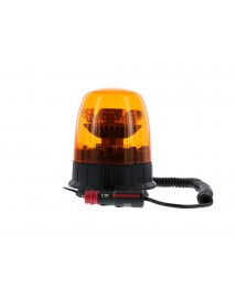 TAURUS LED - Gyrophare led TAURUS magnetique 1 ventouse lumière rotative ambre